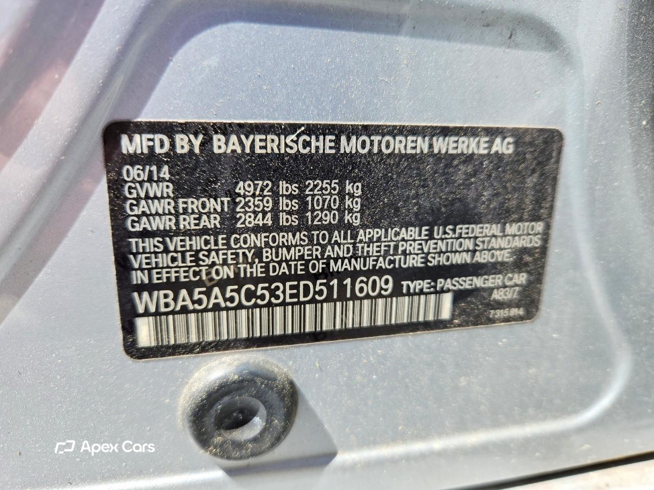 BMW Series 5 2014