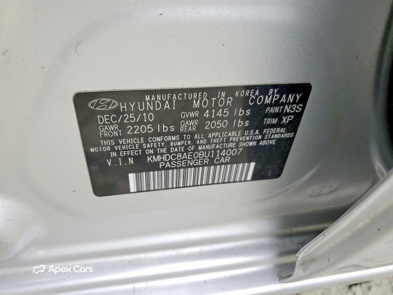 Hyundai Elantra 2011