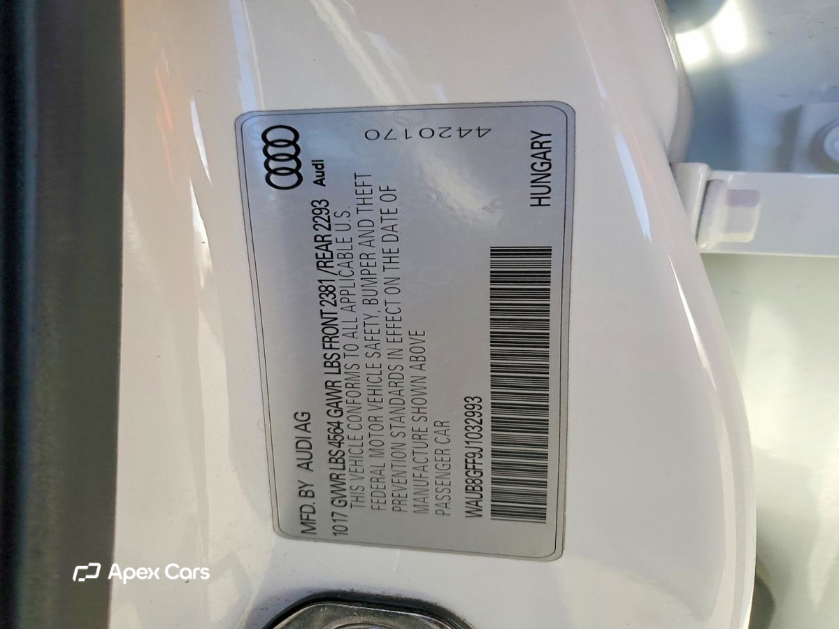 Audi A3 2018