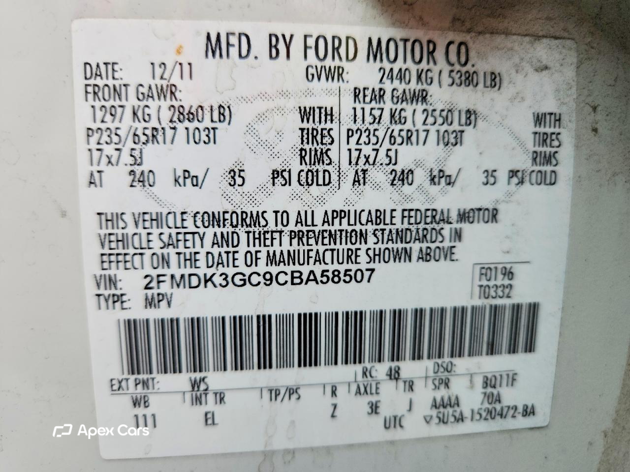 Ford Edge 2012
