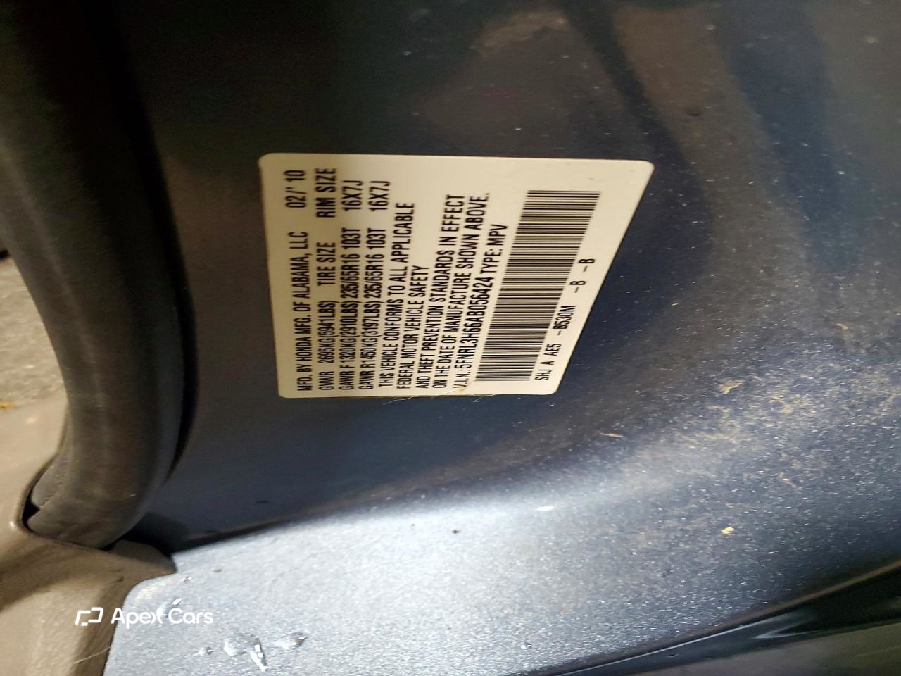 Honda Odyssey 2010