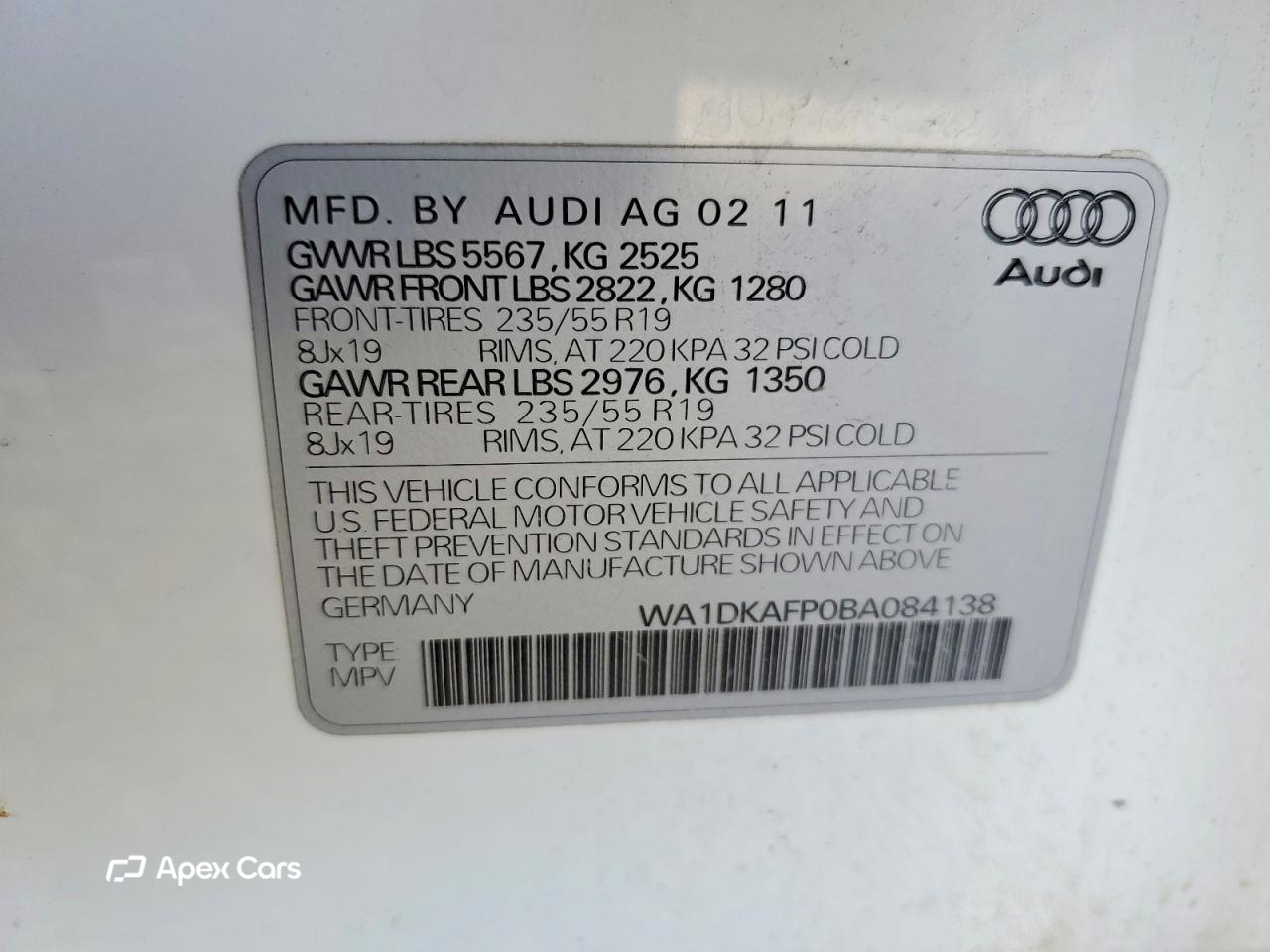 Audi Q5 2011