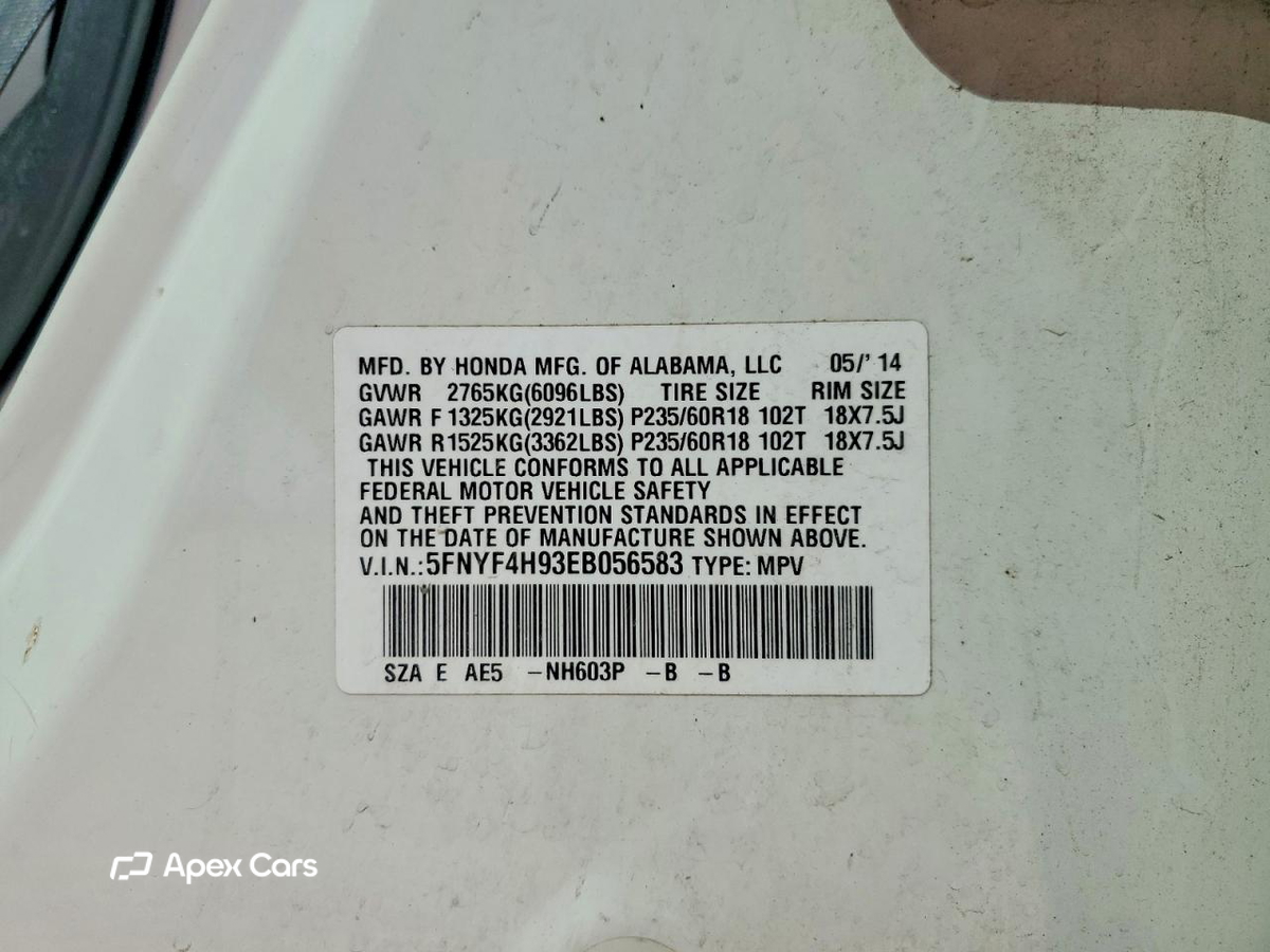 Honda Pilot 2014