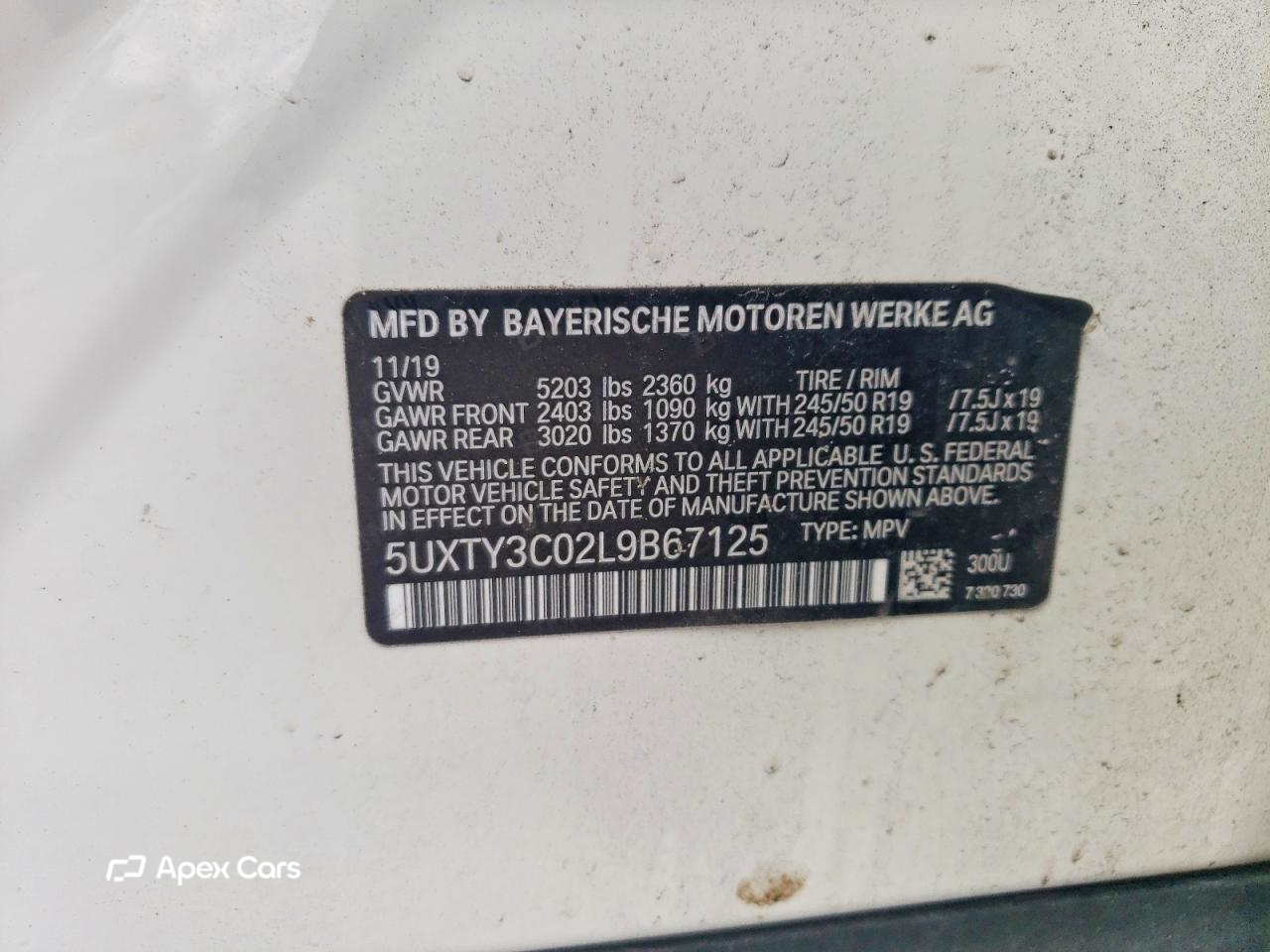 BMW X3 2020