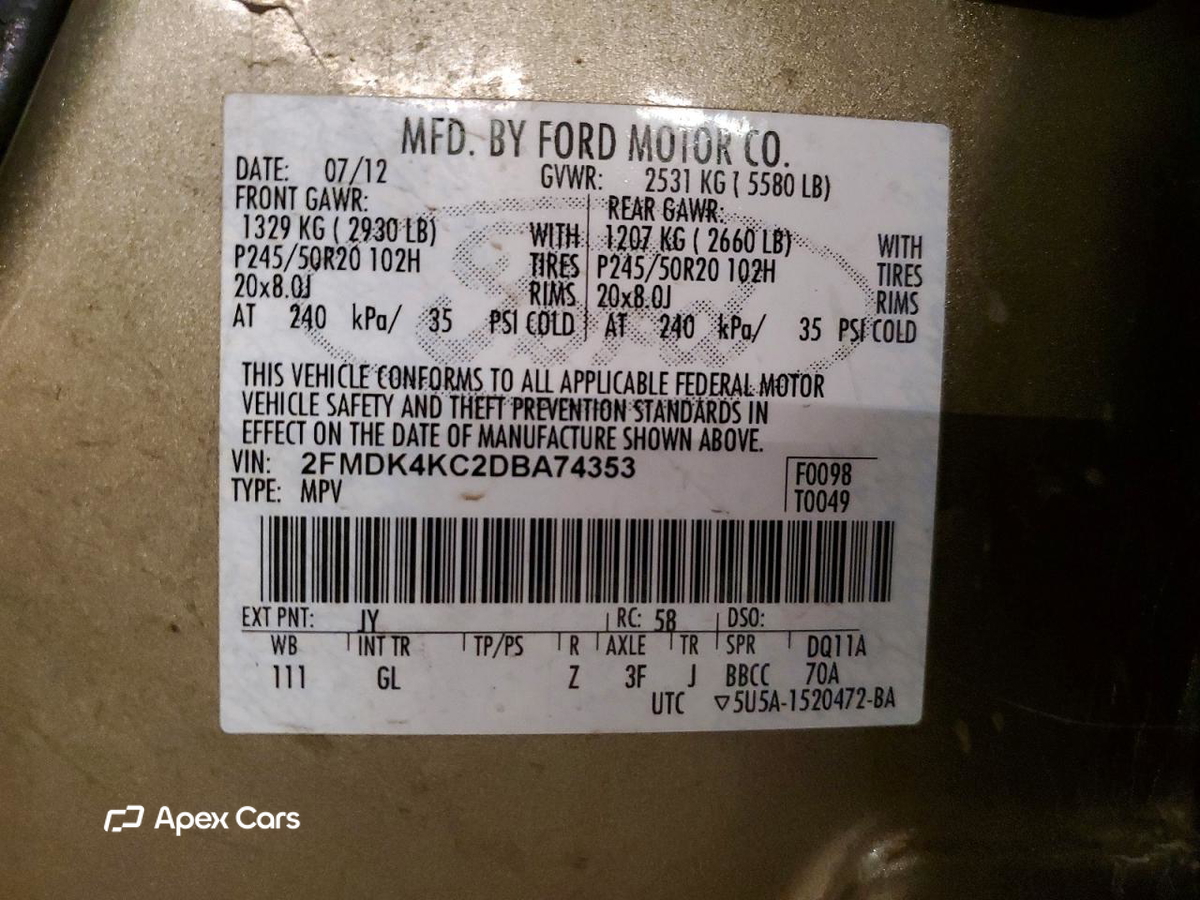 Ford Edge 2013