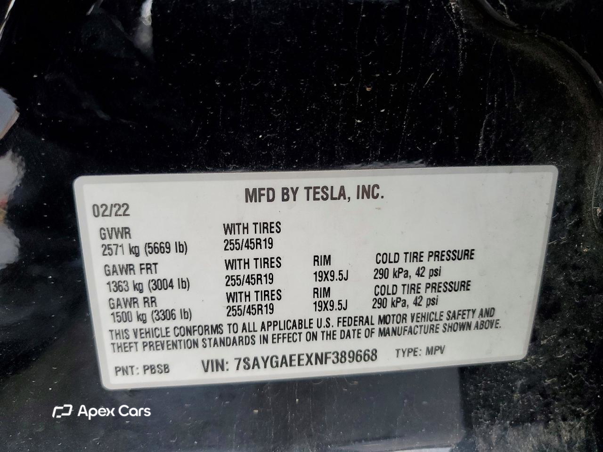 Tesla Model Y 2022