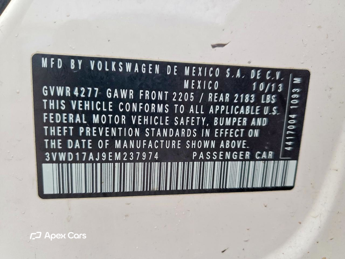 Volkswagen Jetta 2014