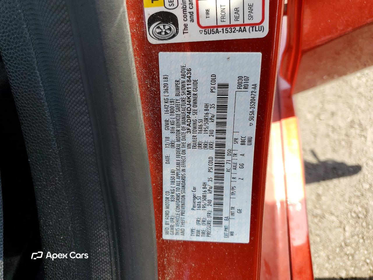 Ford Fiesta 2019