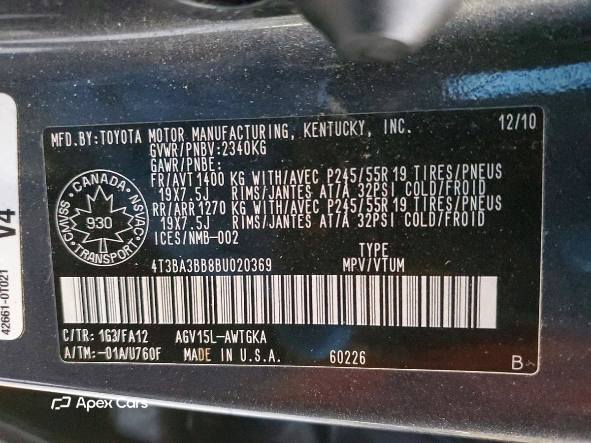 Toyota Venza 2011