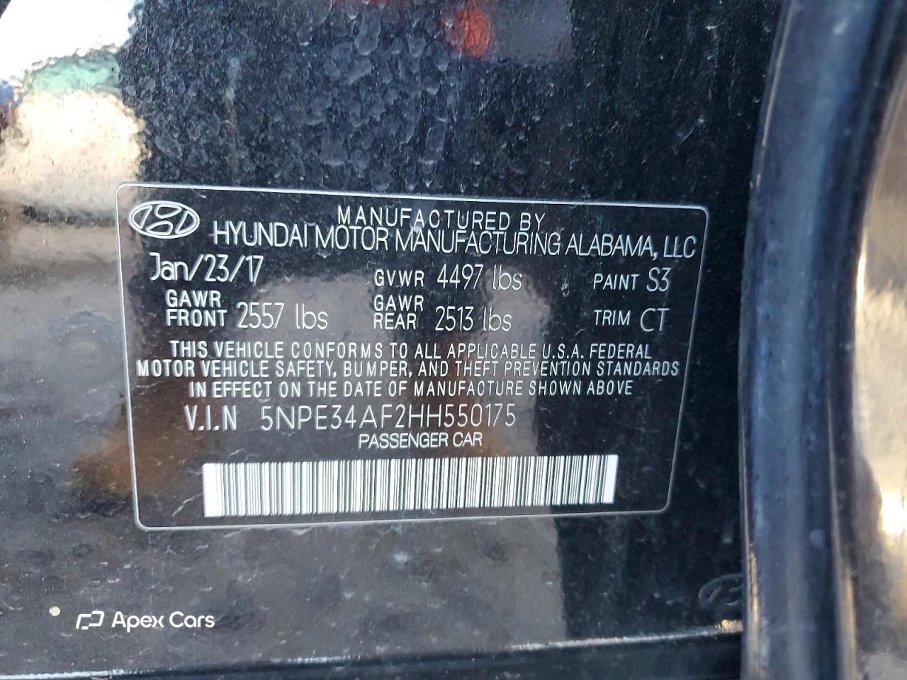 Hyundai Sonata 2017