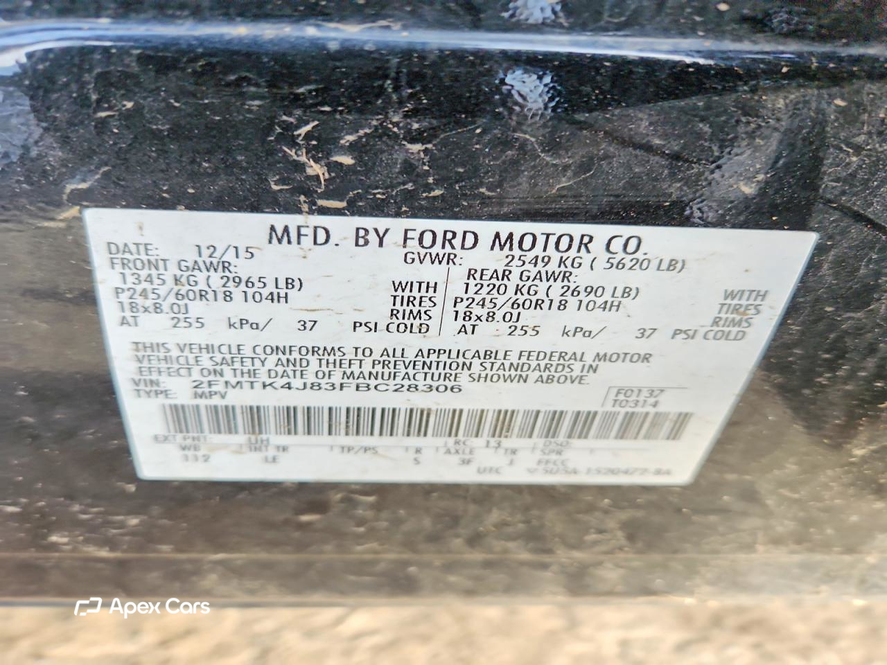 Ford Edge 2015
