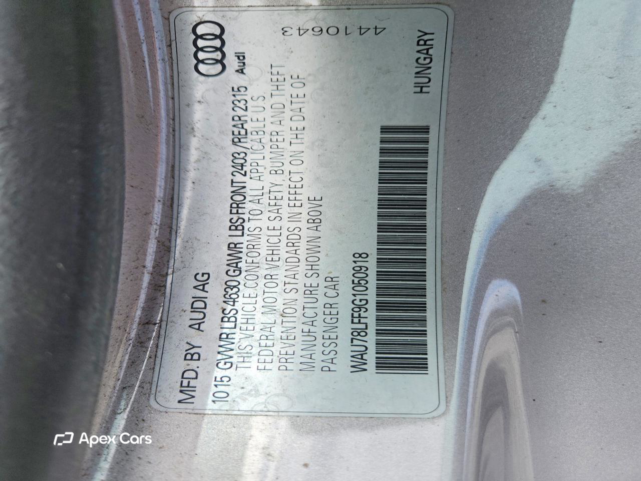 Audi A3 2016