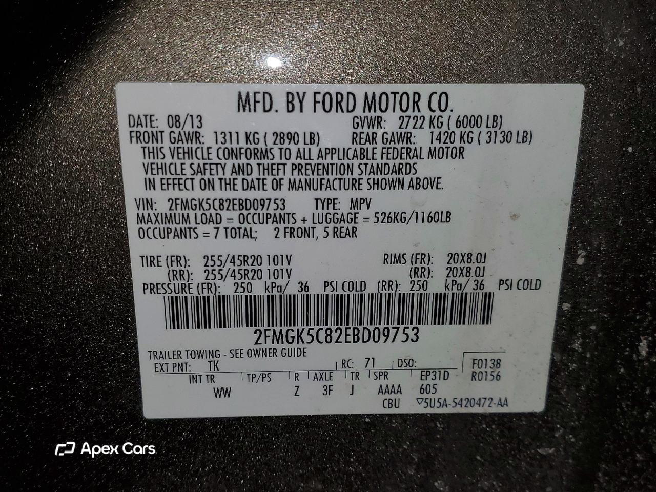 Ford Flex 2014