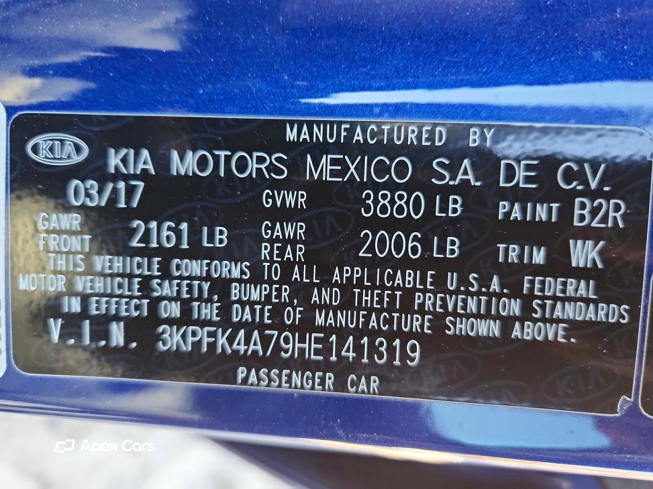 Kia Forte 2017