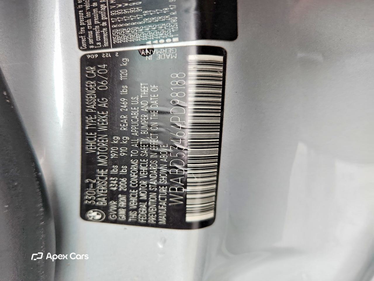 BMW Series 3 2004