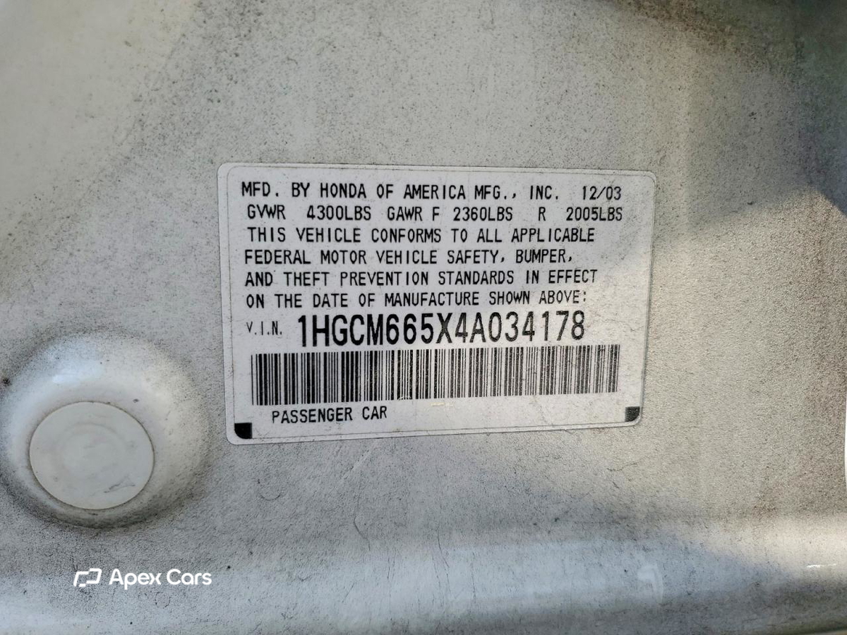 Honda Accord 2004