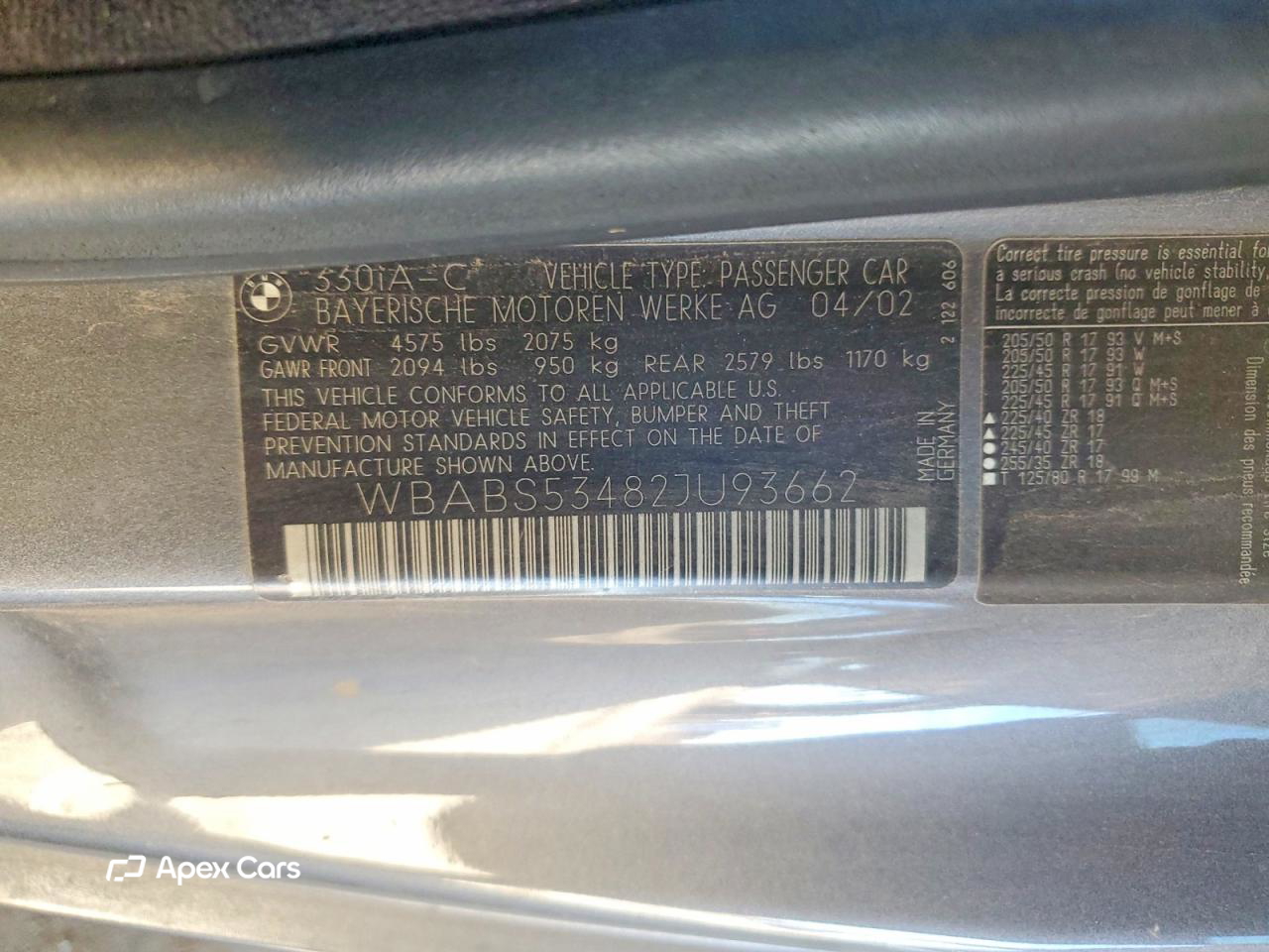 BMW Series 3 2002