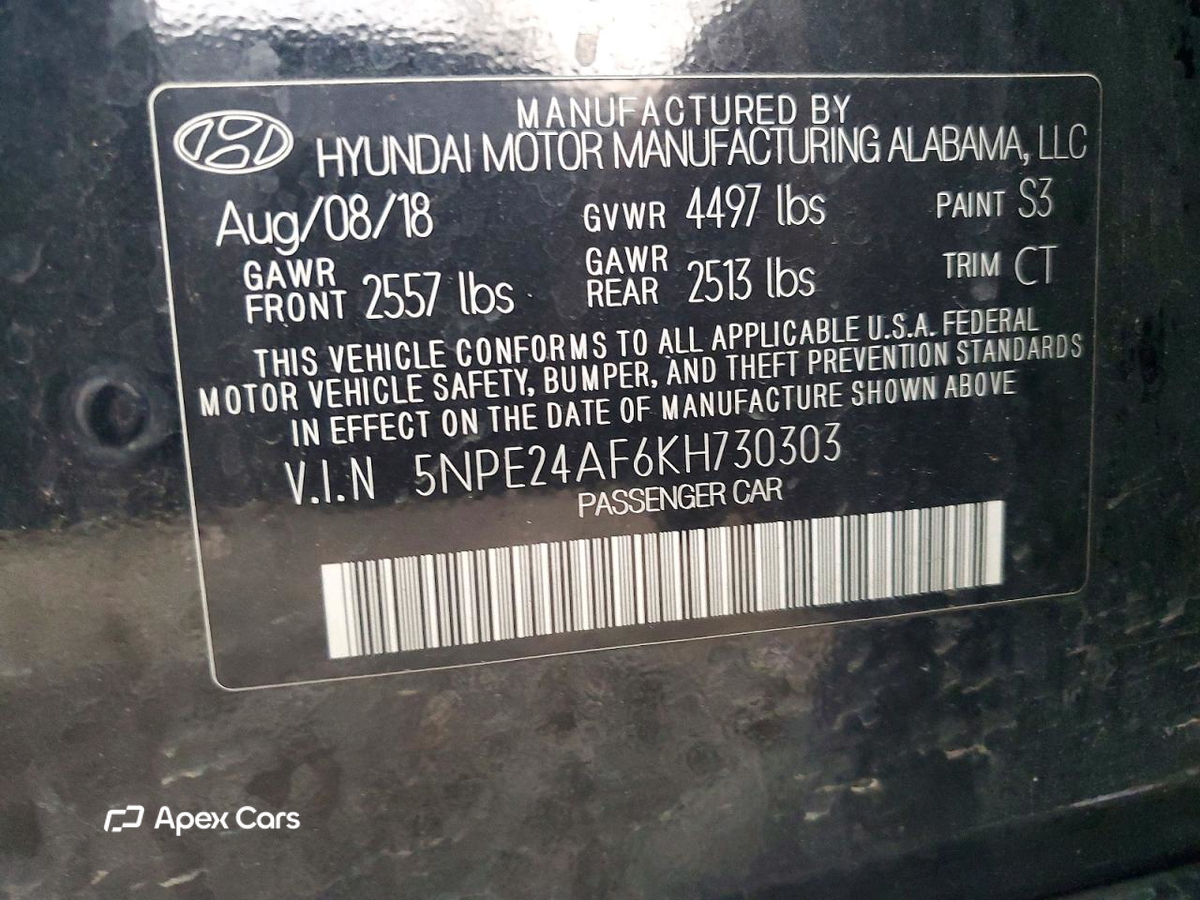 Hyundai Sonata 2019