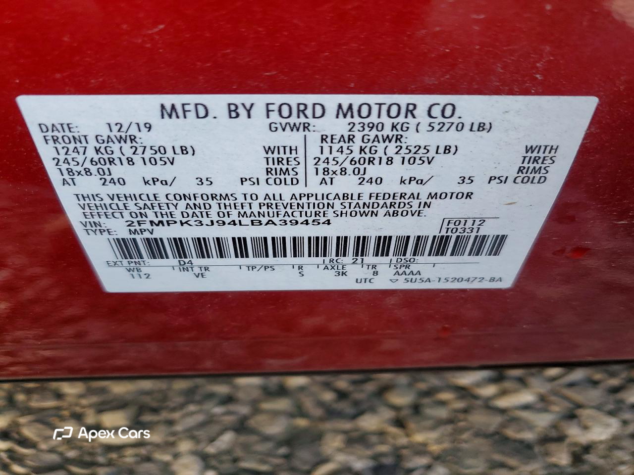Ford Edge 2020