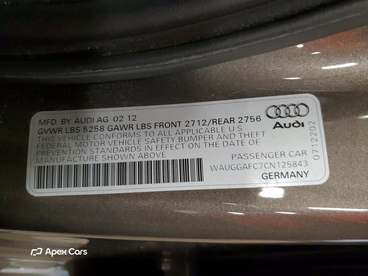 Audi A6 2012