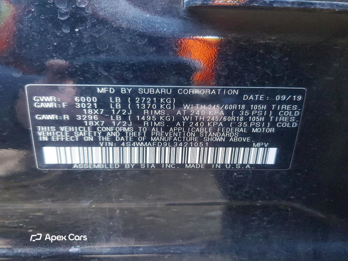 Subaru Ascent 2020