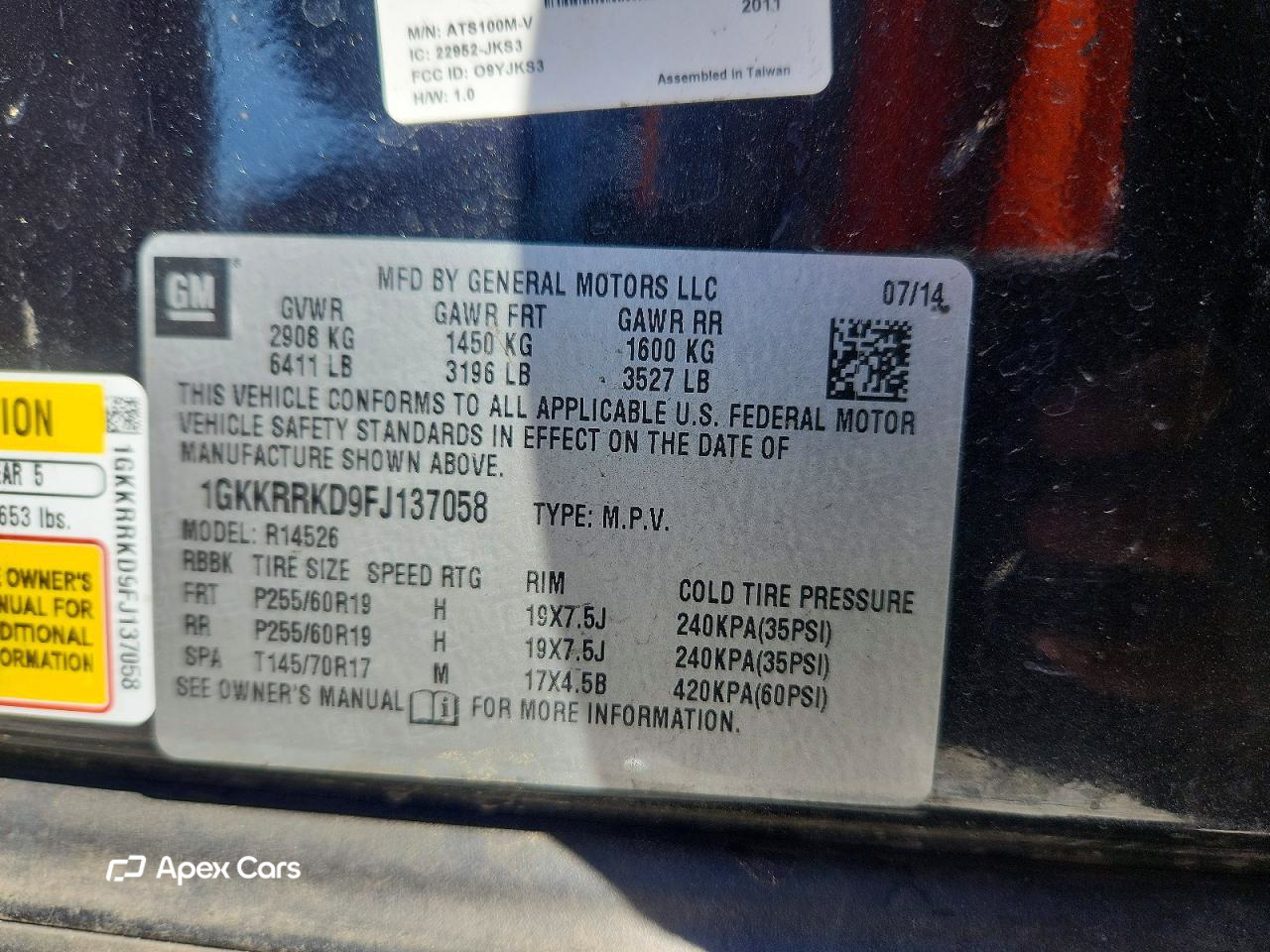 GMC Acadia 2015