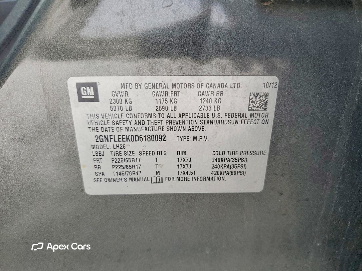 Chevrolet Equinox 2013