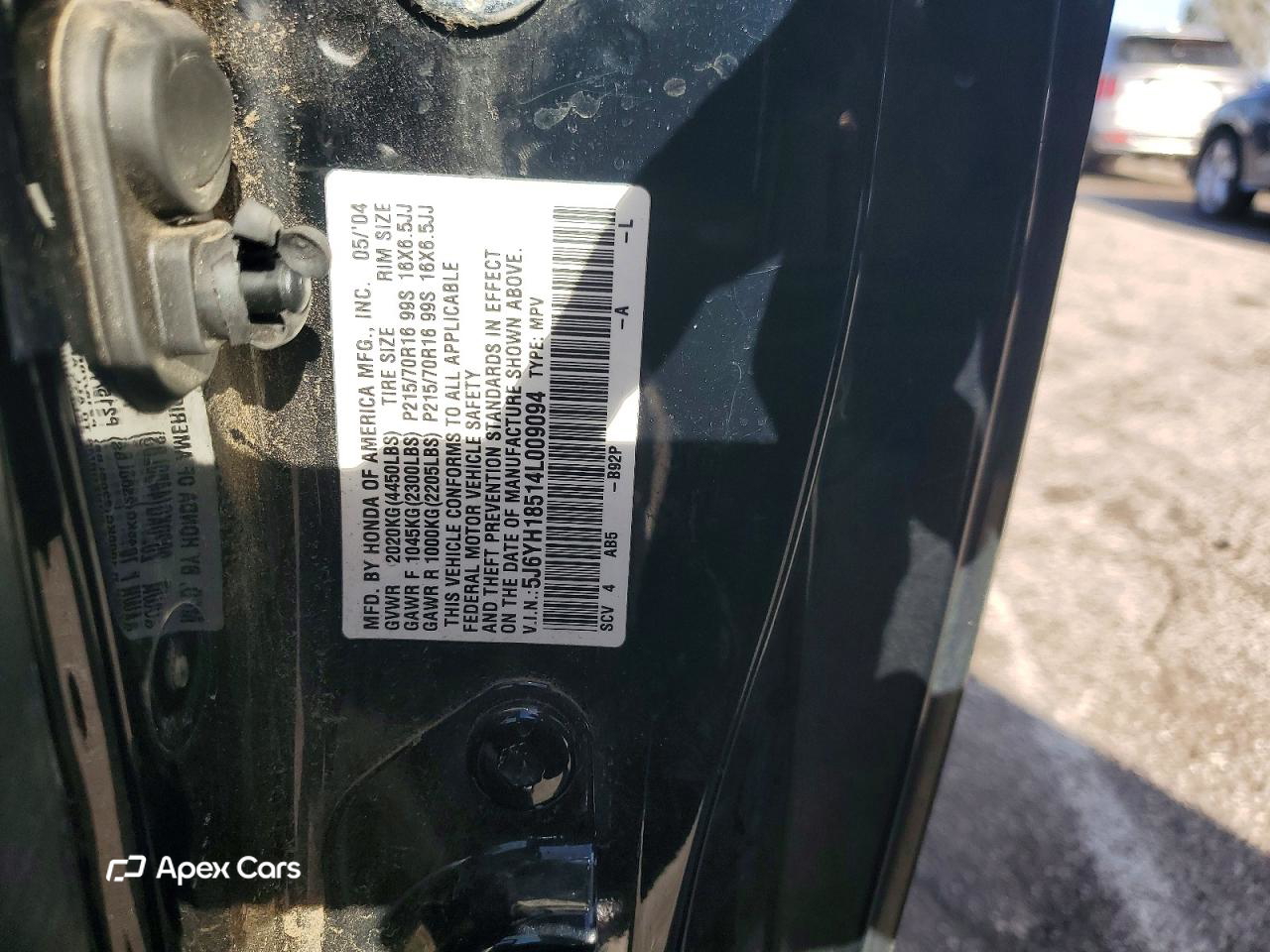 Honda Element 2004
