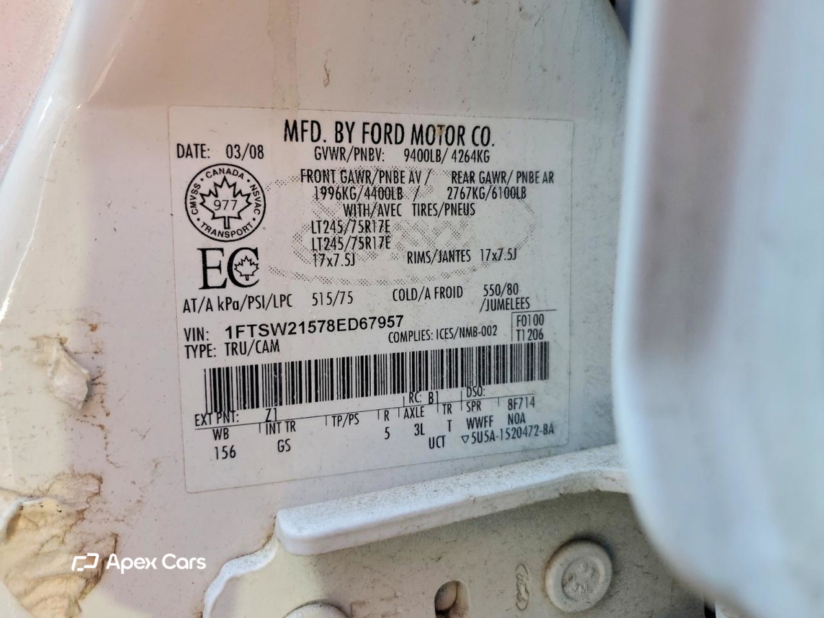 Ford F250 2008