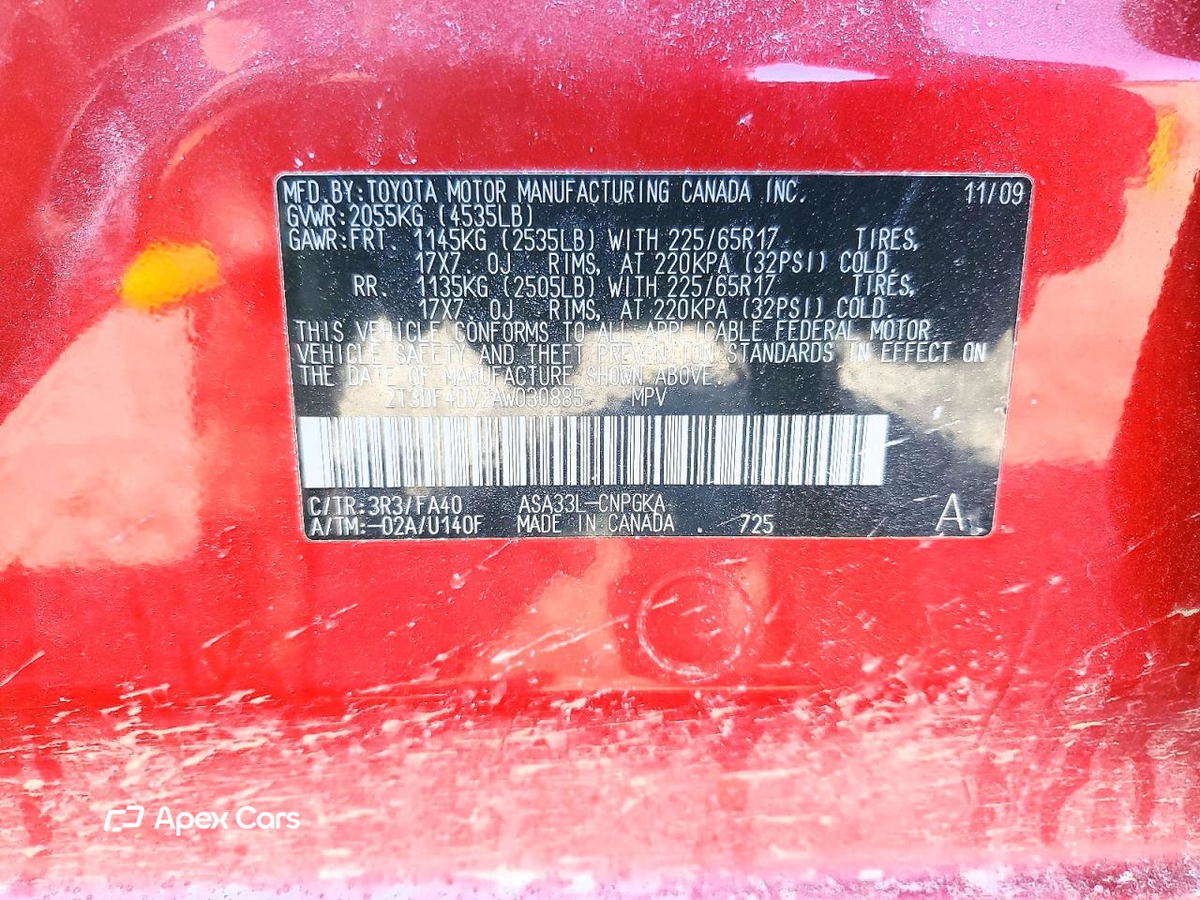 Toyota RAV 4 2010