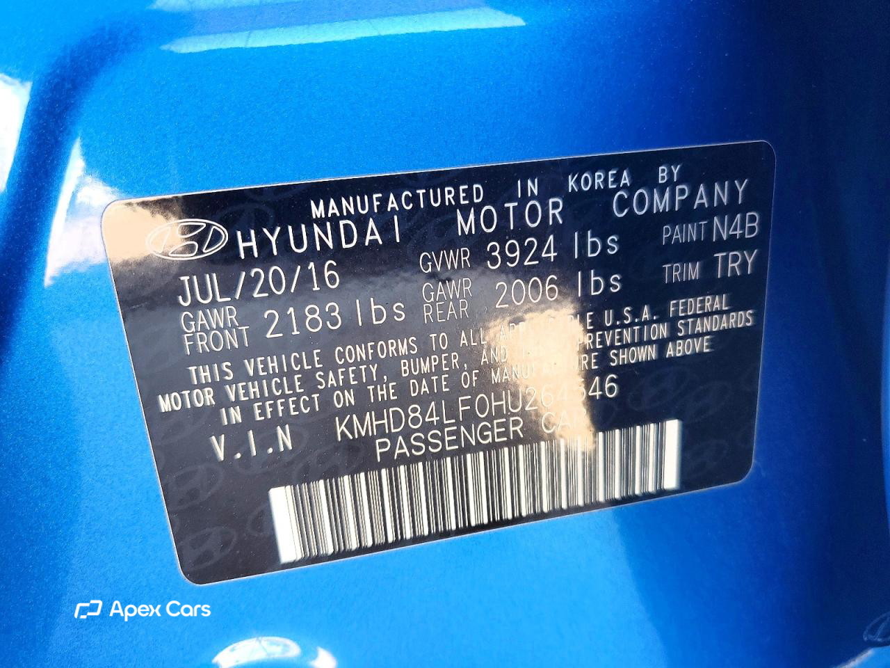Hyundai Elantra 2017