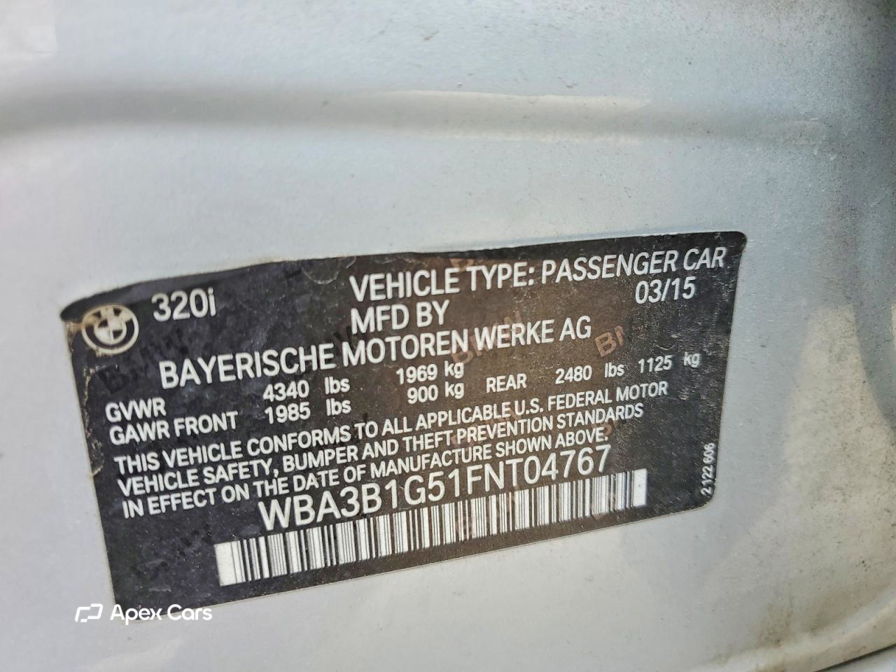 BMW Series 3 2015