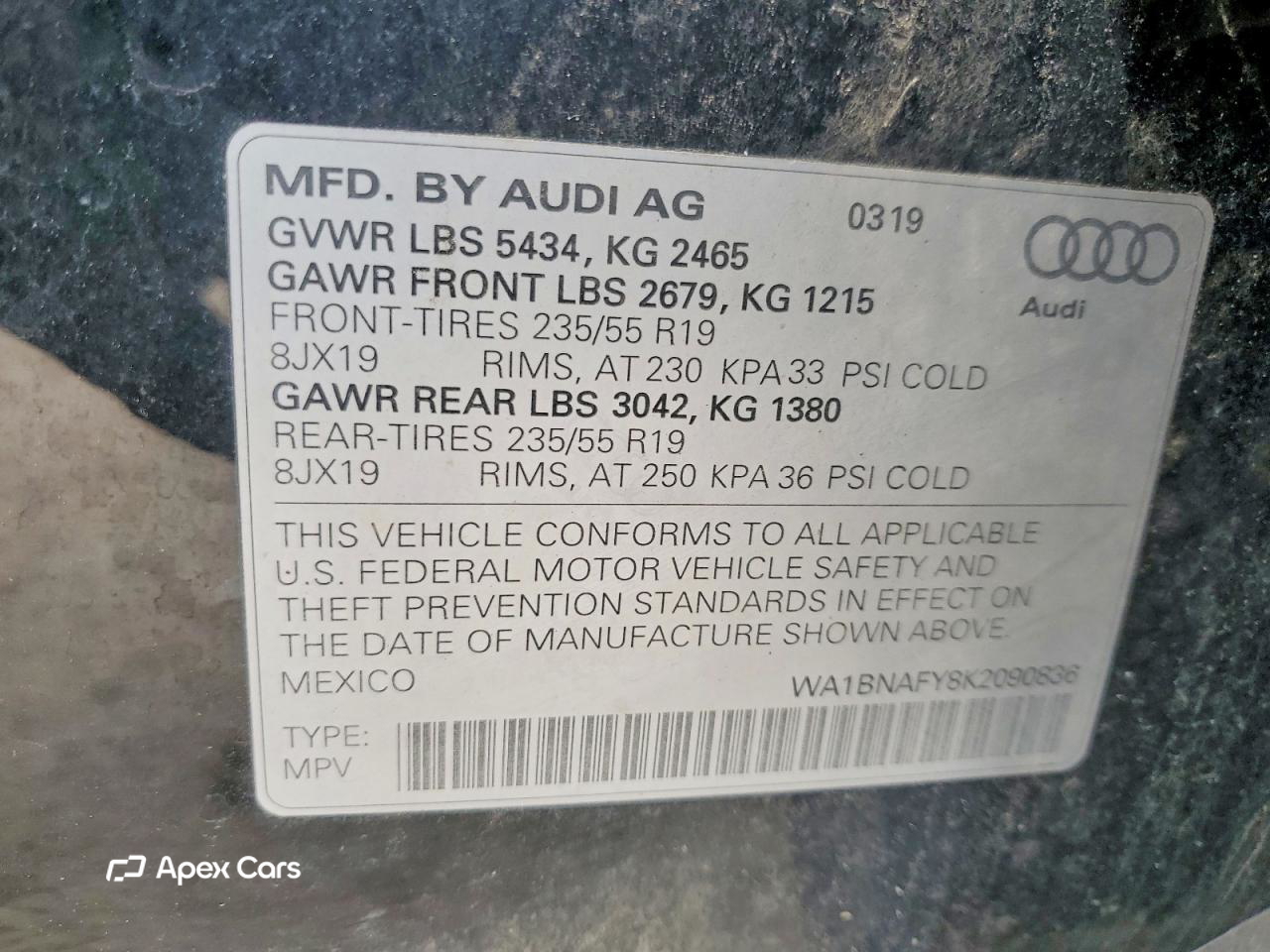 Audi Q5 2019