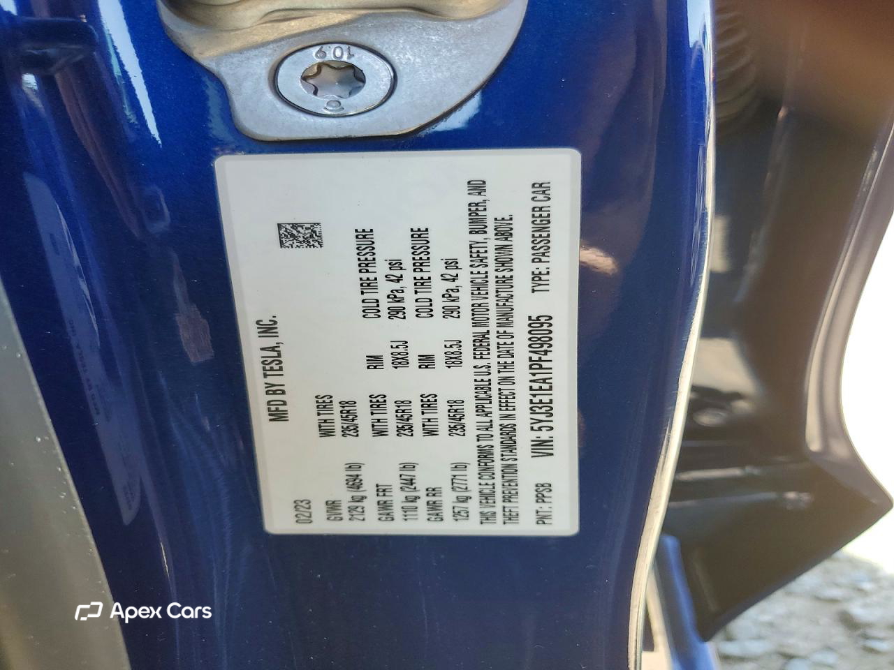 Tesla Model 3 2023