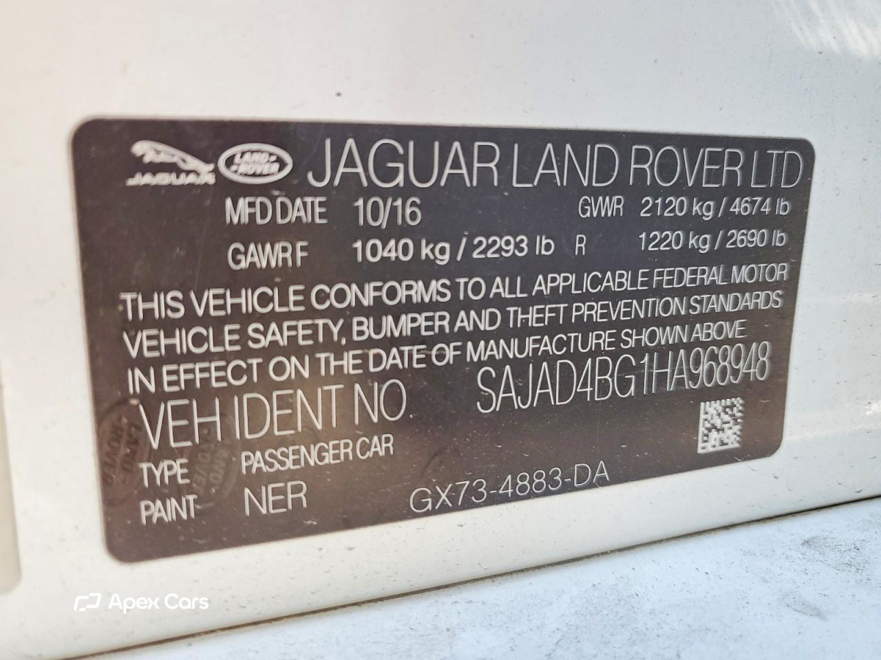 Jaguar XE 2017