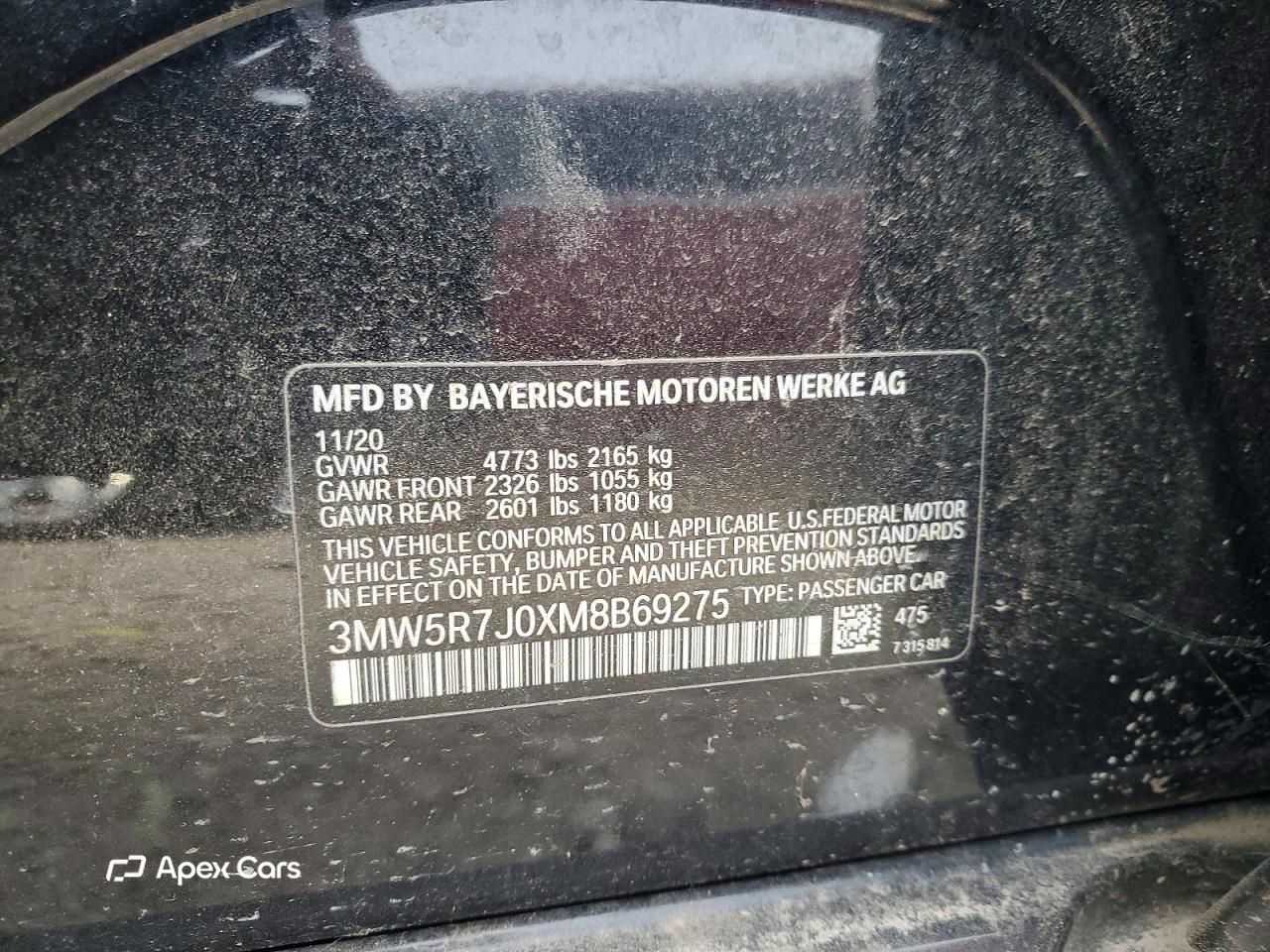 BMW Series 3 2021
