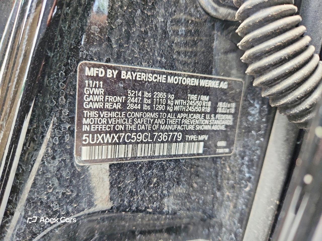 BMW X3 2012