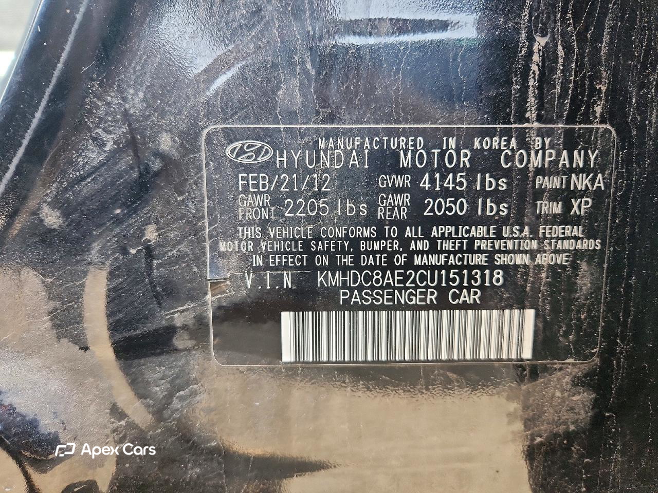 Hyundai Elantra 2012