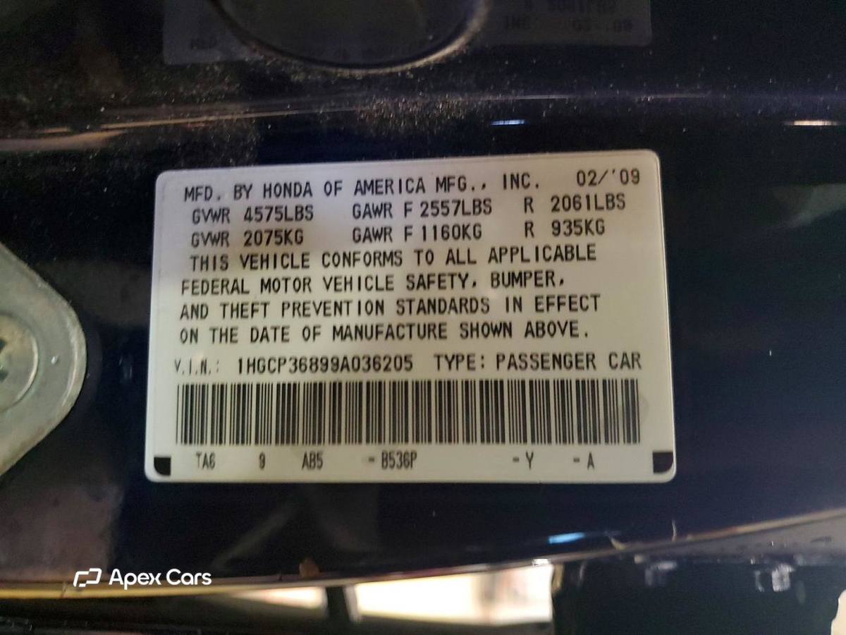 Honda Accord 2009