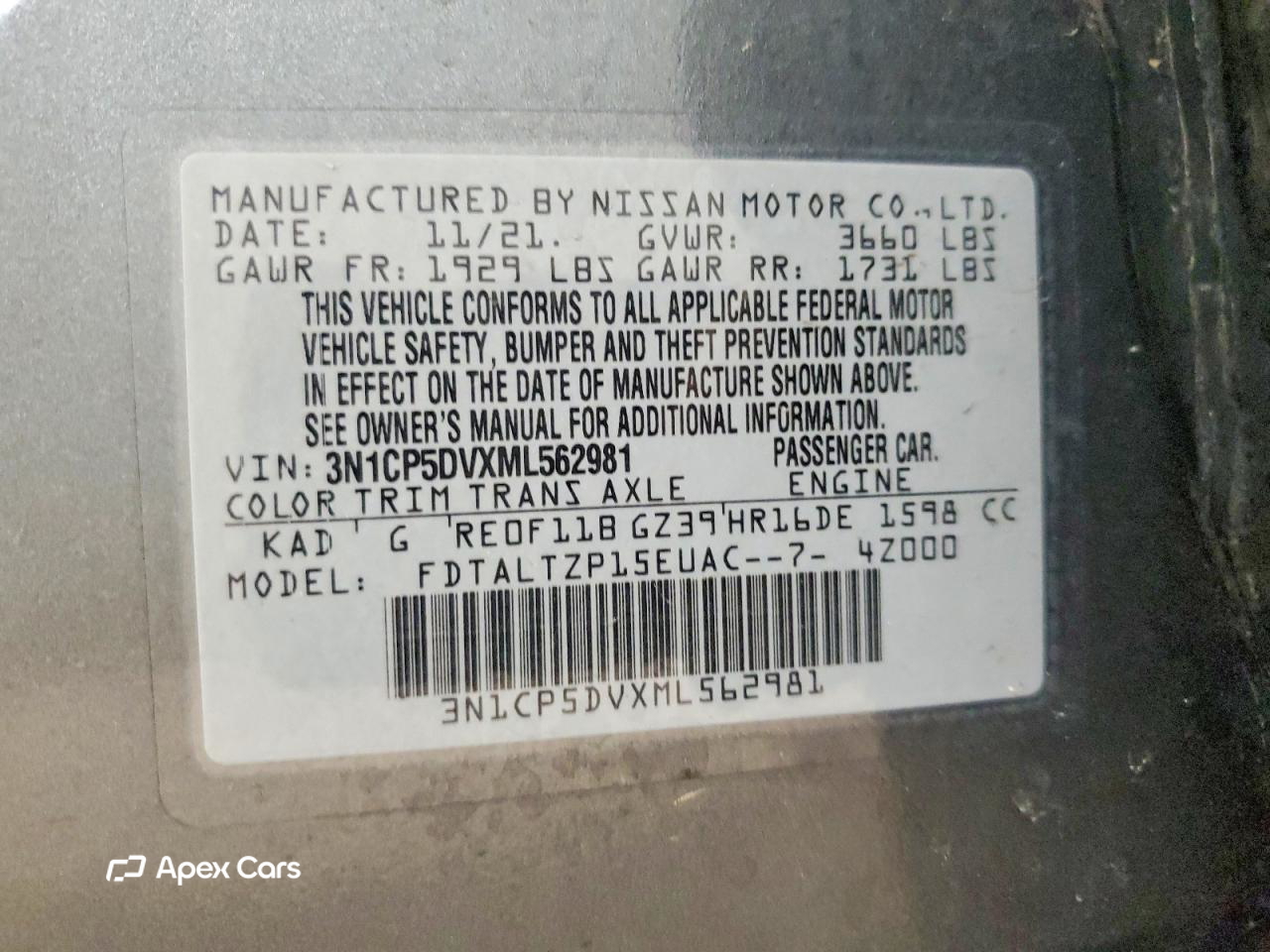 Nissan Kicks 2021