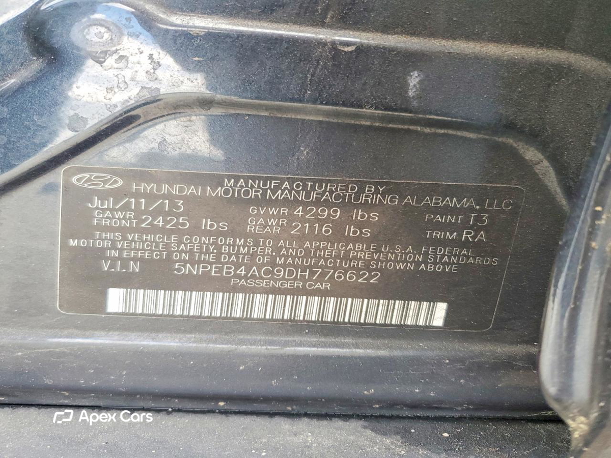 Hyundai Sonata 2013