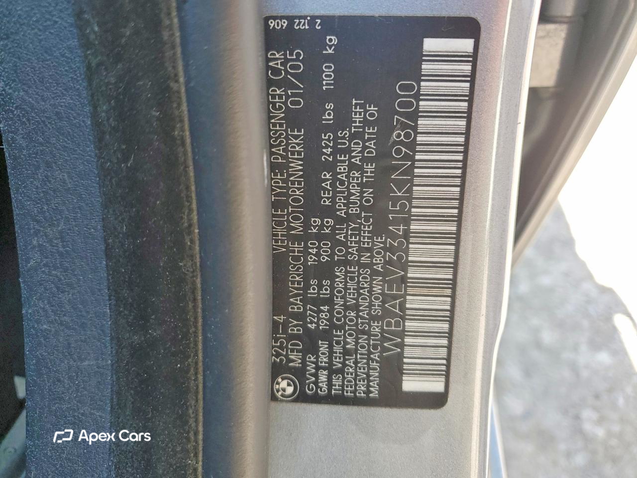BMW Series 3 2005