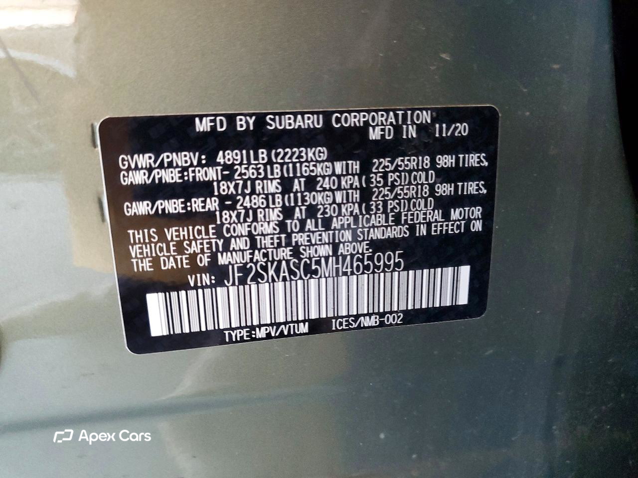 Subaru Forester 2021