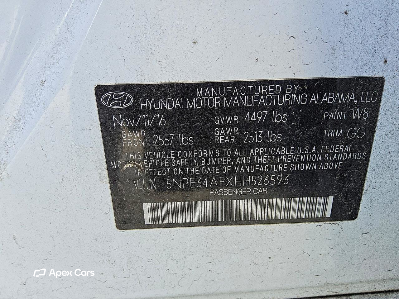 Hyundai Sonata 2017
