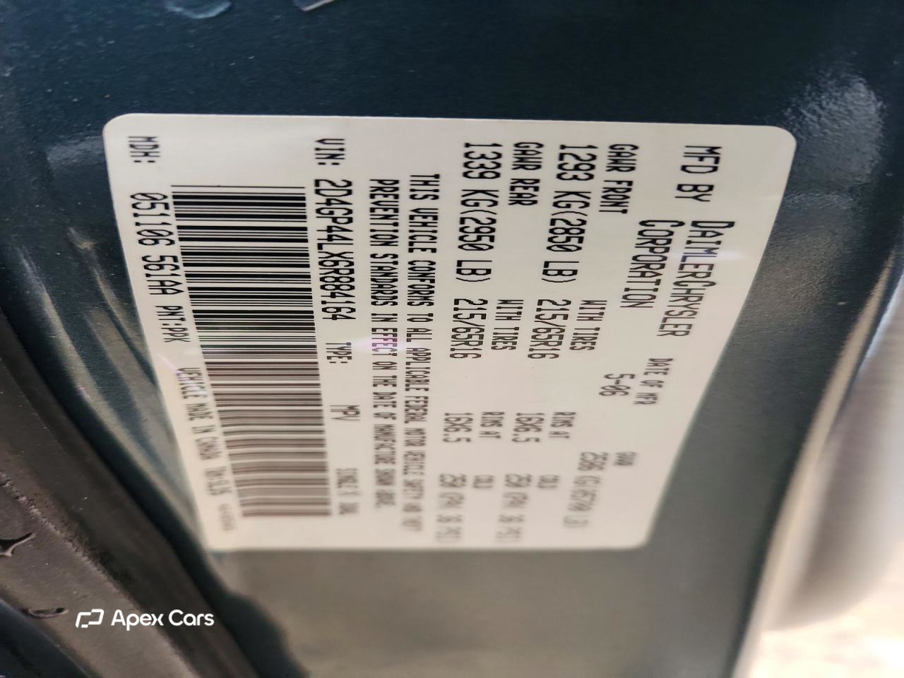 Dodge Caravan 2006