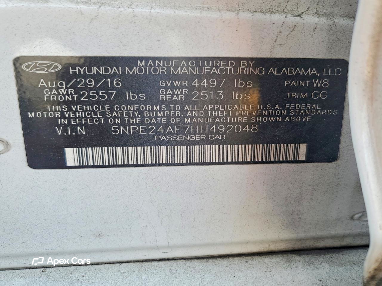 Hyundai Sonata 2017