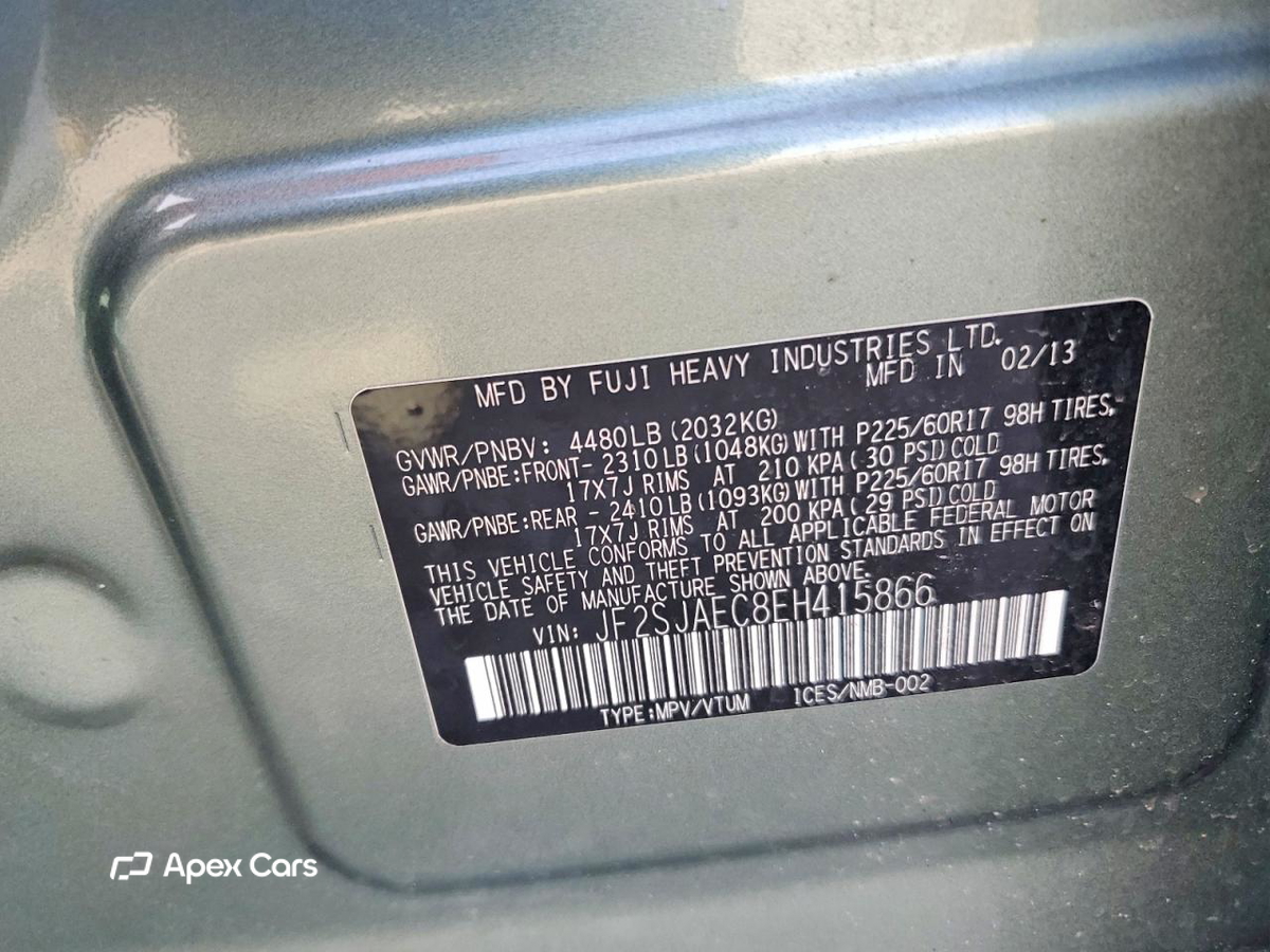 Subaru Forester 2014