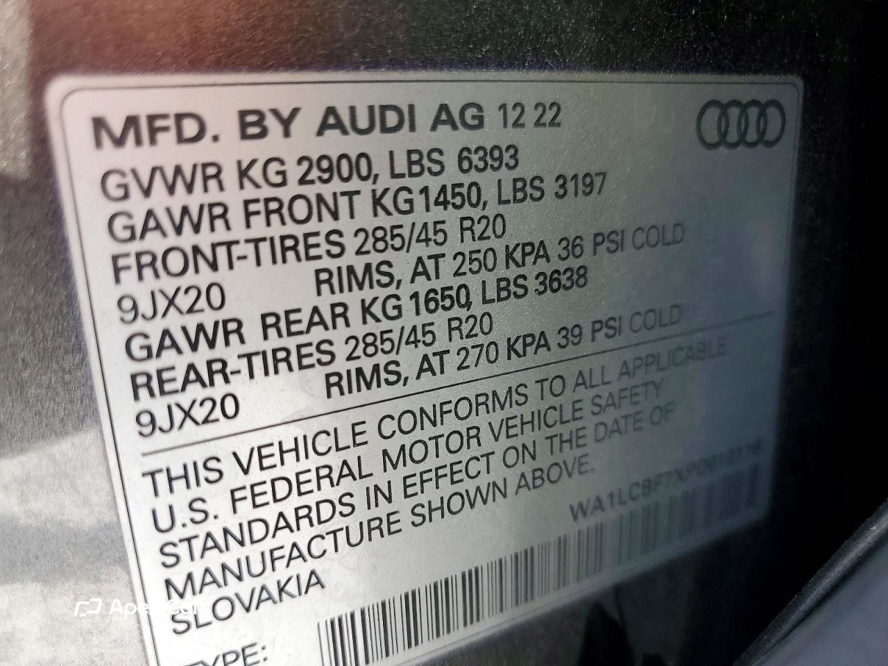 Audi Q7 2023