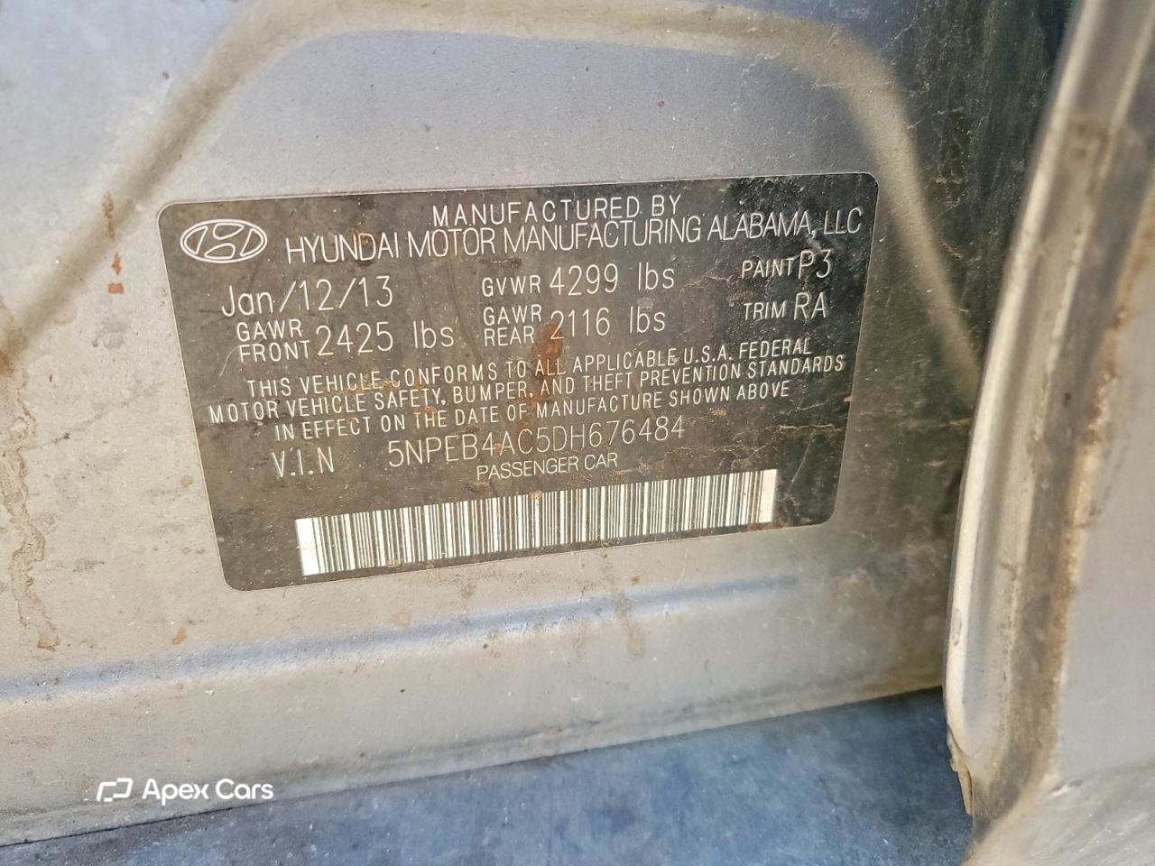 Hyundai Sonata 2013