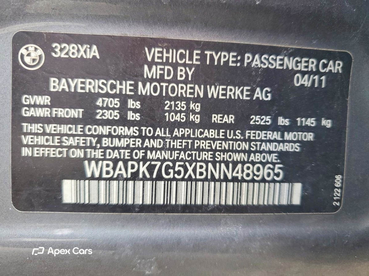 BMW Series 3 2011